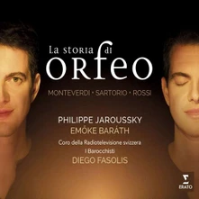 Philippe Jaroussky, CD MONTEVERDI, ROSSI, SARTORIO: LA STORIA DI ORFEO