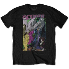 Syd Barrett, Tričko Fairies, Unisex, Čierna