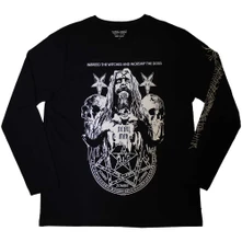 Rob Zombie, Tričko s dlhým rukávom Devil Man, Unisex, Čierna