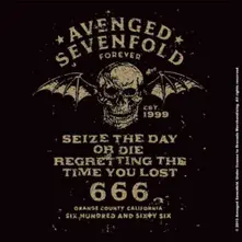 Avenged Sevenfold, Doplnok Single Cork Coaster: Seize the Day (LOS)