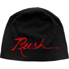 Rush, Čapica Logo, Unisex, Čierna