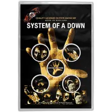 System of a Down – Hand (Button Badge Pack) (Odznak)