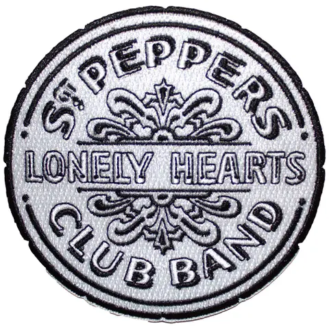 Sgt Pepper Drum B&W