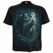 Tričko Unisex T-Shirt: Forest Guardians (Black) (Back Print)