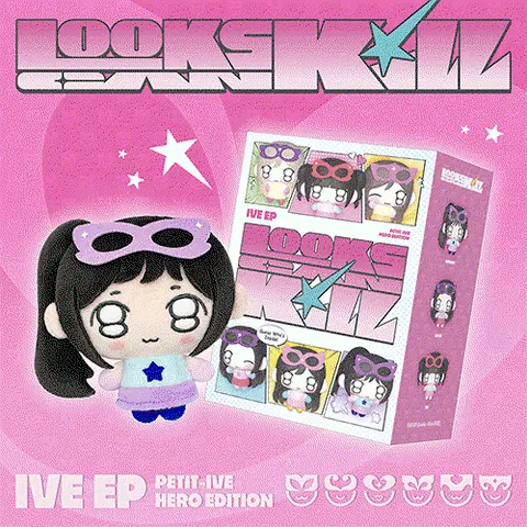 IVE – Kit Album LOOKS CAN KILL