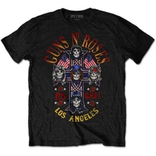 Guns N’ Roses, Tričko Cali' '85, Unisex, Čierna