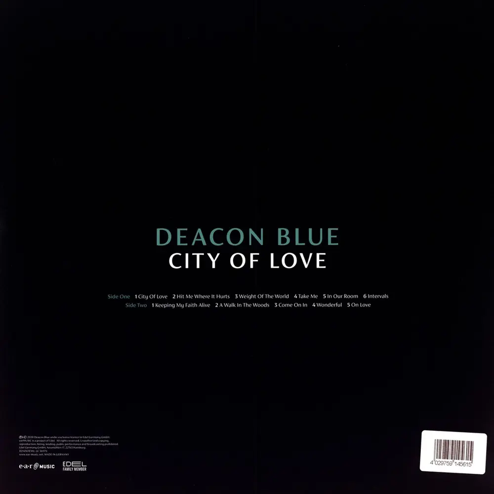 DEACON BLUE - CITY OF LOVE (Vinyl) 1
