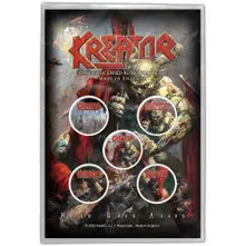 Kreator – Hate Uber Alles (Button Badge Pack) (Odznak)