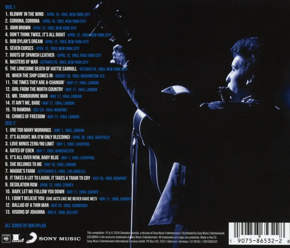 LIVE 1962-1966 - RARE PERFORMANCES FROM THE COPYRIGHT COLLECTIONS