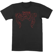 The Cult, Tričko Outline Logo, Unisex, Čierna