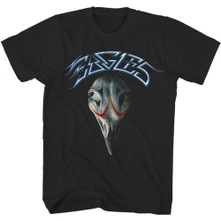 THE EAGLES, Tričko Greatest Hits, Unisex, Čierna