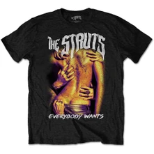 The Struts, Tričko Everybody Wants, Unisex, Čierna