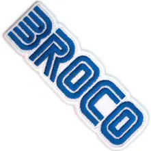 Nažehlovačka Blue Logo