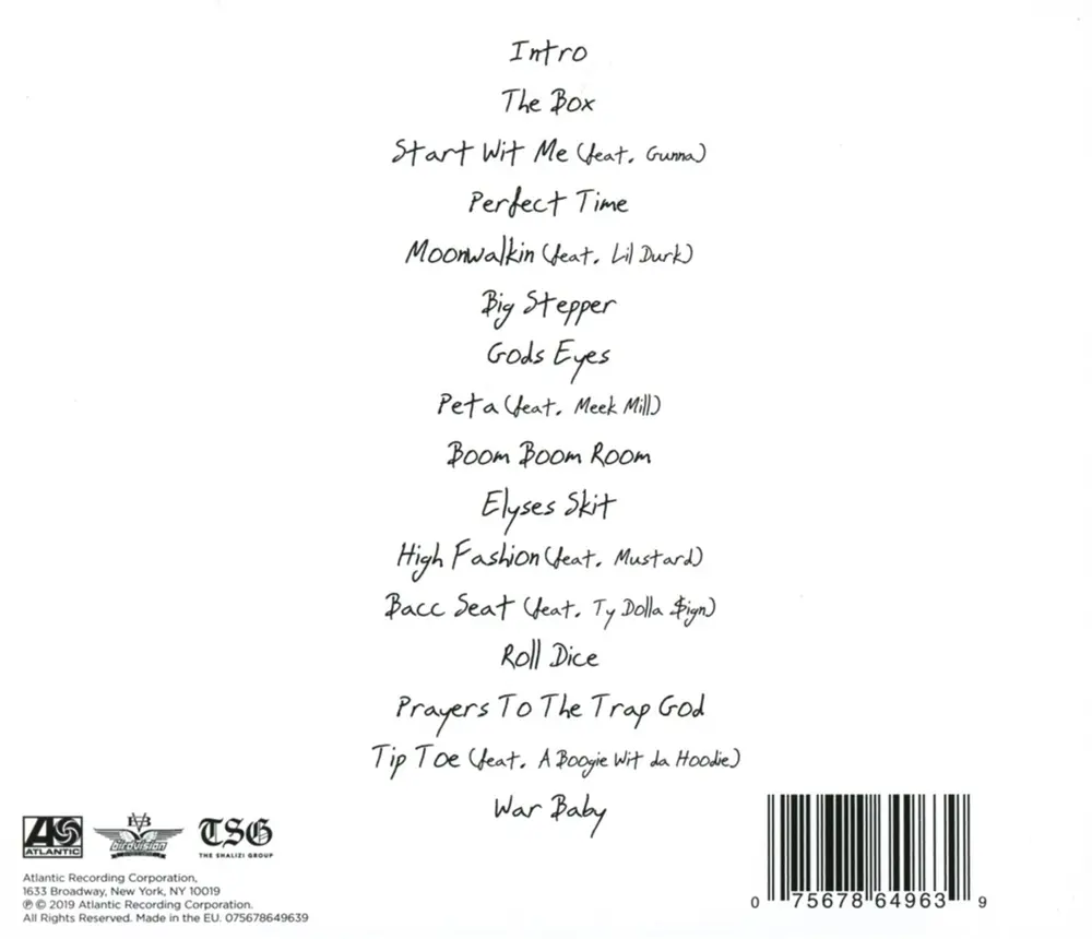Roddy Ricch – PLEASE EXCUSE ME FOR BEING ANTISOCIAL (CD)