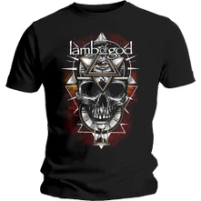 Lamb of God, Tričko All Seeing Red, Unisex, Čierna