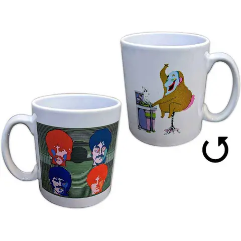 Unboxed Mug: Yellow Submarine Magic Piano (White)