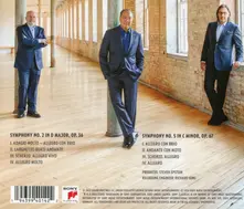 Beethoven For Three: Symphonies Nos. 2 and 5 thumbnail