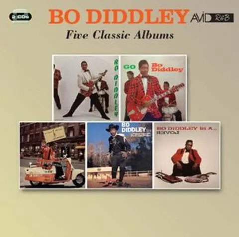 Bo Diddley – CD FIVE CLASSIC ALBUMS