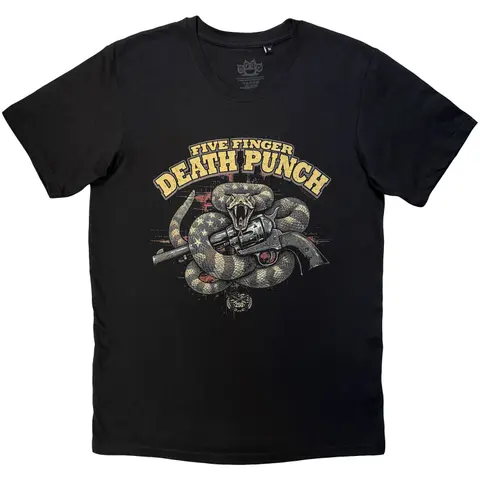 Unisex T-Shirt: Rattlesnake (Black)