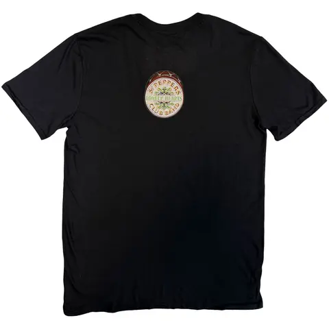 The Beatles – Tričko Sgt Pepper Blue (Čierna), Unisex, Čierna