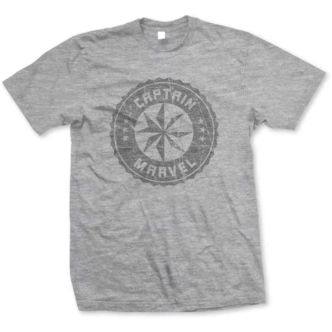Captain Marvel Grey Circle