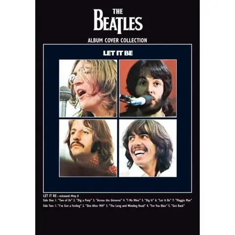 The Beatles – Pohľadnica Let It Be Album