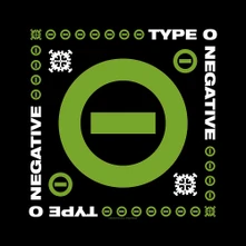 Type O Negative, Šatka Negative Symbol, Unisex, Čierna