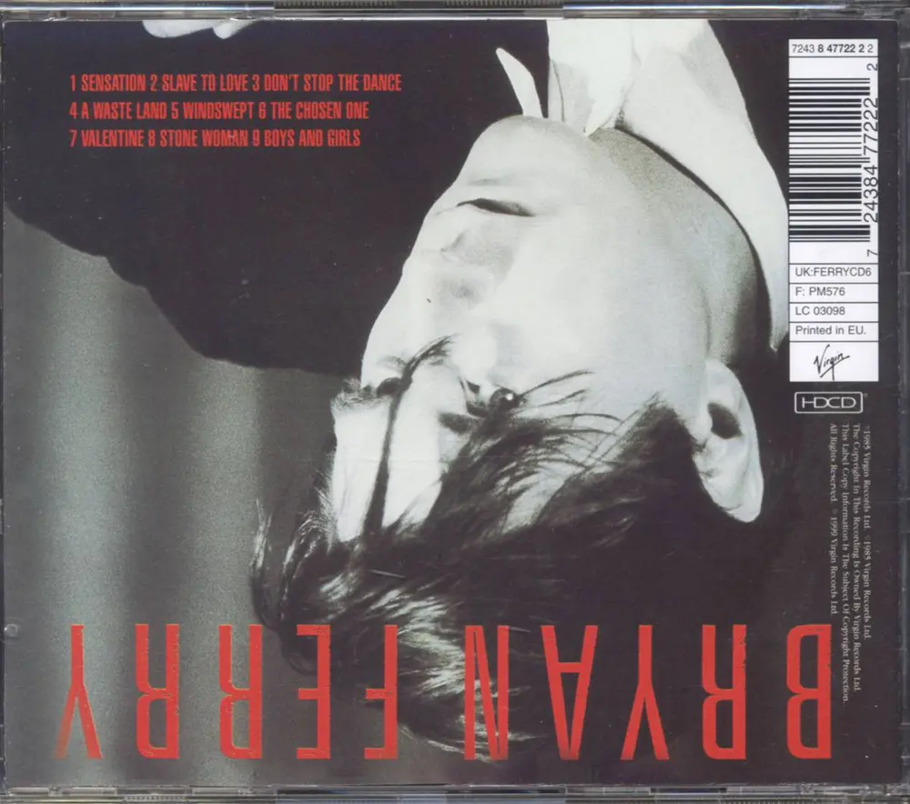 Bryan Ferry – Boys And Girls (CD)