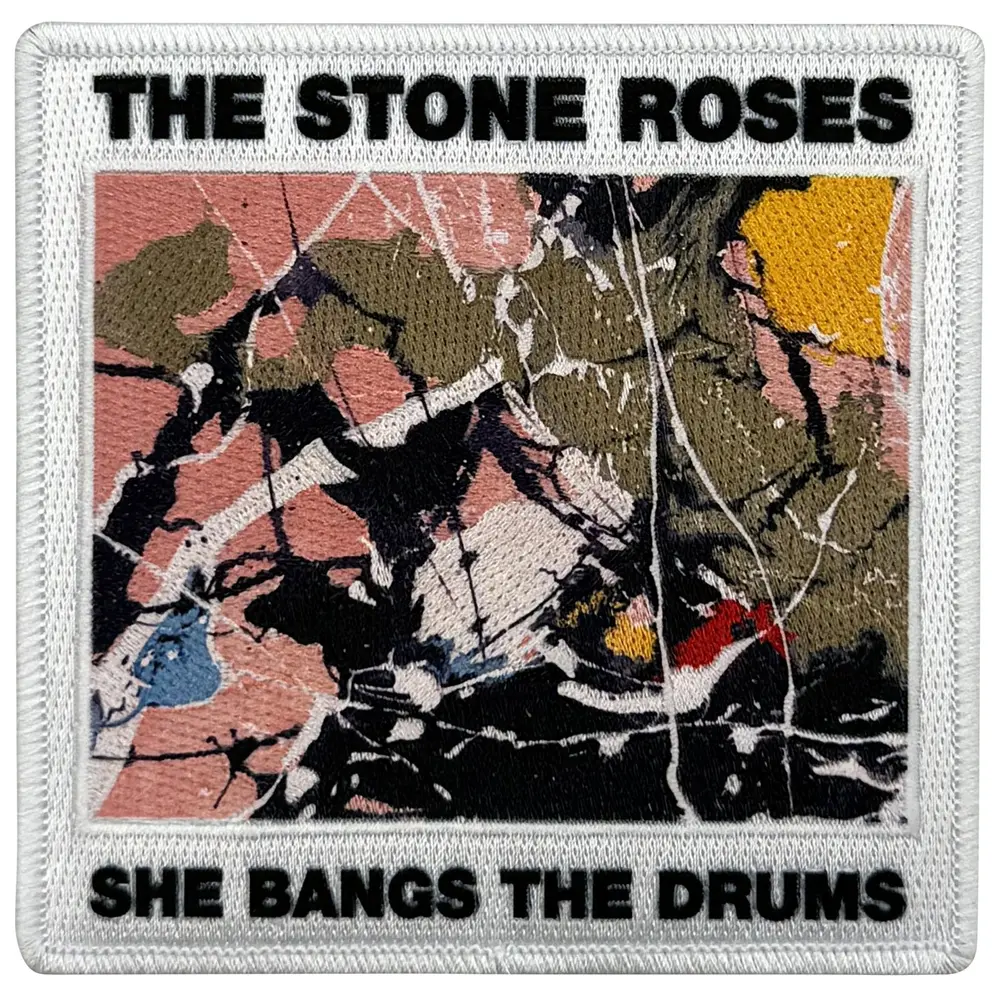 Woven Patch: She Bangs The Drum