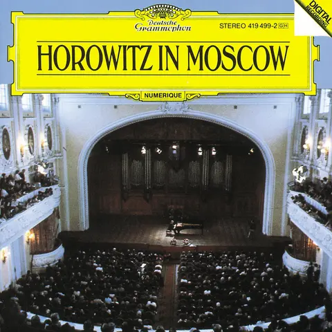 Vladimir Horowitz – CD MOSKEVSKE KONCERTY