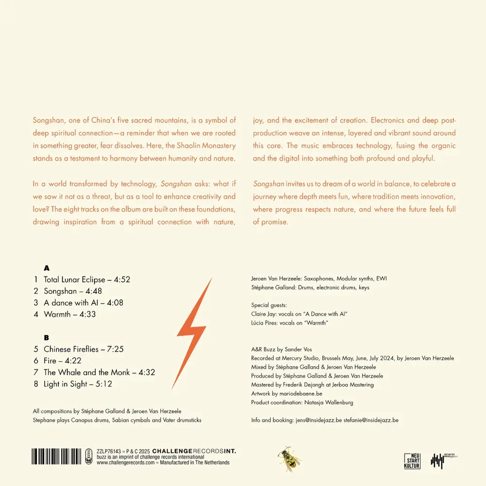 Jeroen Van Herzeele – SONGSHAN (Vinyl)