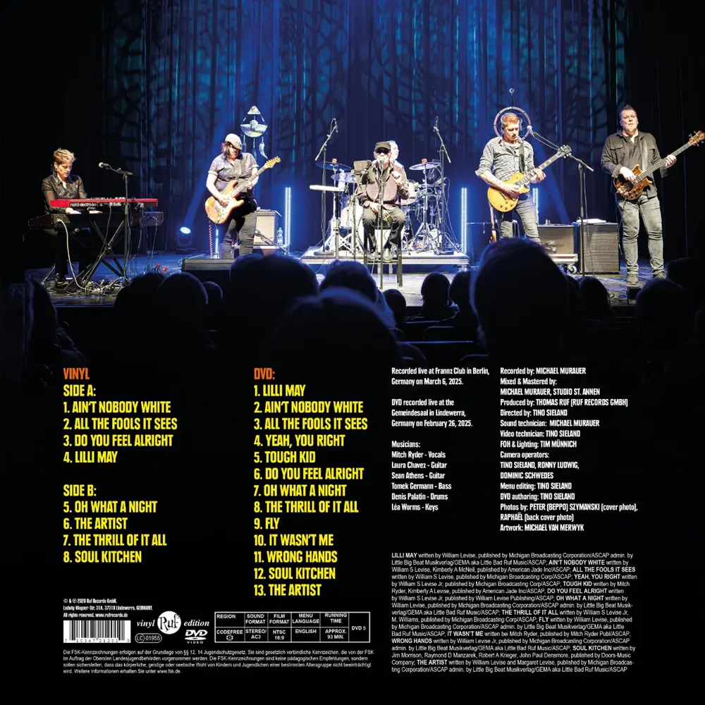 Mitch Ryder – SONGS FROM THE ROAD (Vinyl)