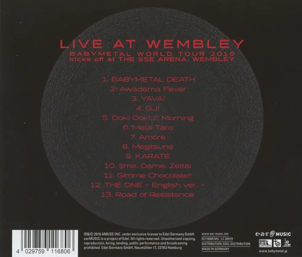 LIVE AT WEMBLEY