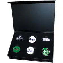 The Beatles – Logos (Pin Badge Set) (Odznak)