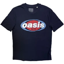 Tričko Unisex T-Shirt: Elliptical Logo (Navy Blue) (Ex-Tour)