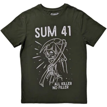 Sum 41, Tričko Reaper, Unisex, Zelená