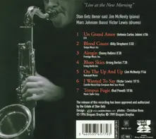 Stan Getz – LIVE IN PARIS (CD)