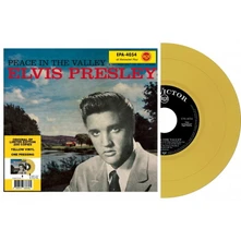 Elvis Presley, Vinyl 7-EP ETRANGER N16 - PEACE IN THE VALLEY (US)