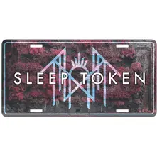 Sleep Token, ŠPZ Number Plate: Even In Arcadia