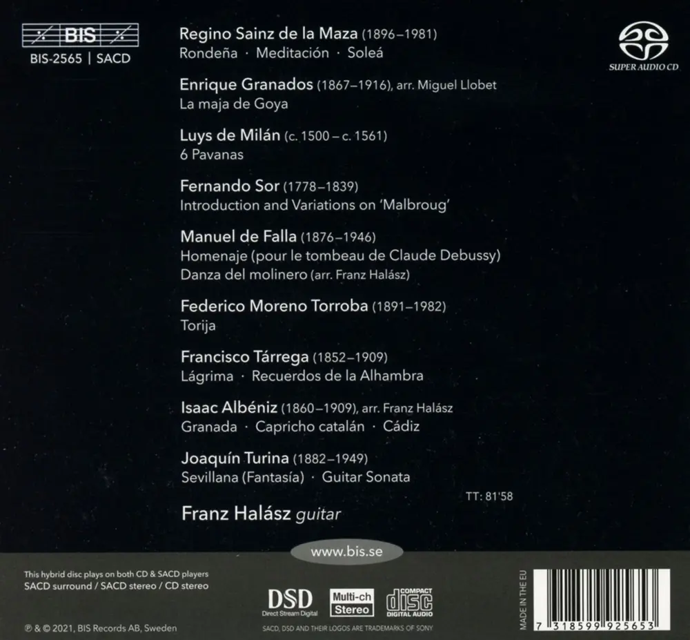 Franz Halász – SPAIN (CD)