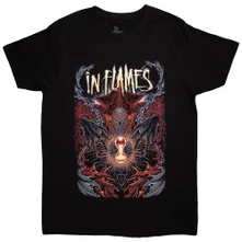 In Flames, Tričko Ghost In My Head, Unisex, Čierna