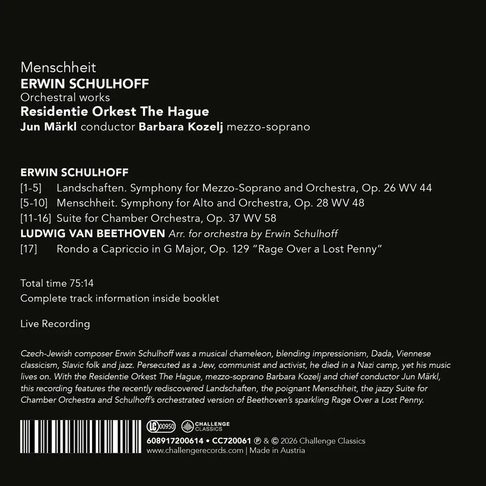 ERWIN SCHULHOFF: MENSC...