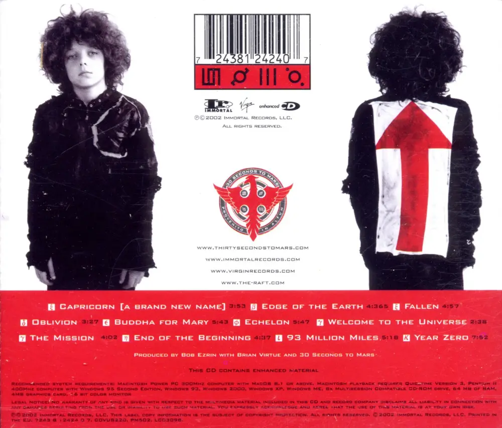 Thirty Seconds to Mars – 30 SECONDS TO MARS (CD)