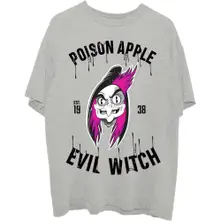 Snow White Evil Witch Poison Apple (Šedá) (Tričko)