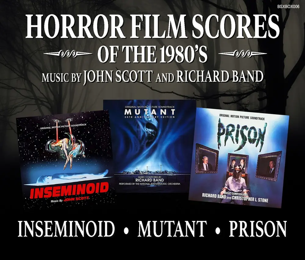 Various Artists – HORROR FILM SCORES OF THE 1980'S (CD)