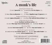 The Brabant Ensemble – A MONK'S LIFE (CD)