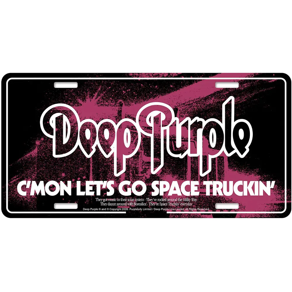 Number Plate: Space Truckin'