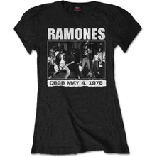 Ramones, Tričko CBGB 1978, Žena, Čierna