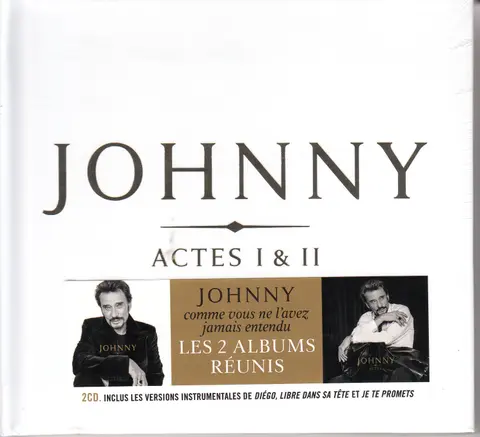 HALLYDAY, JOHNNY - JOHNNY ACTE I + ACTE II