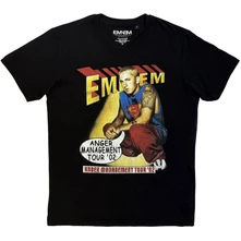 Eminem, Tričko Anger Comic, Unisex, Čierna